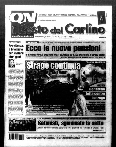 Il Resto del Carlino : giornale dell'Emilia